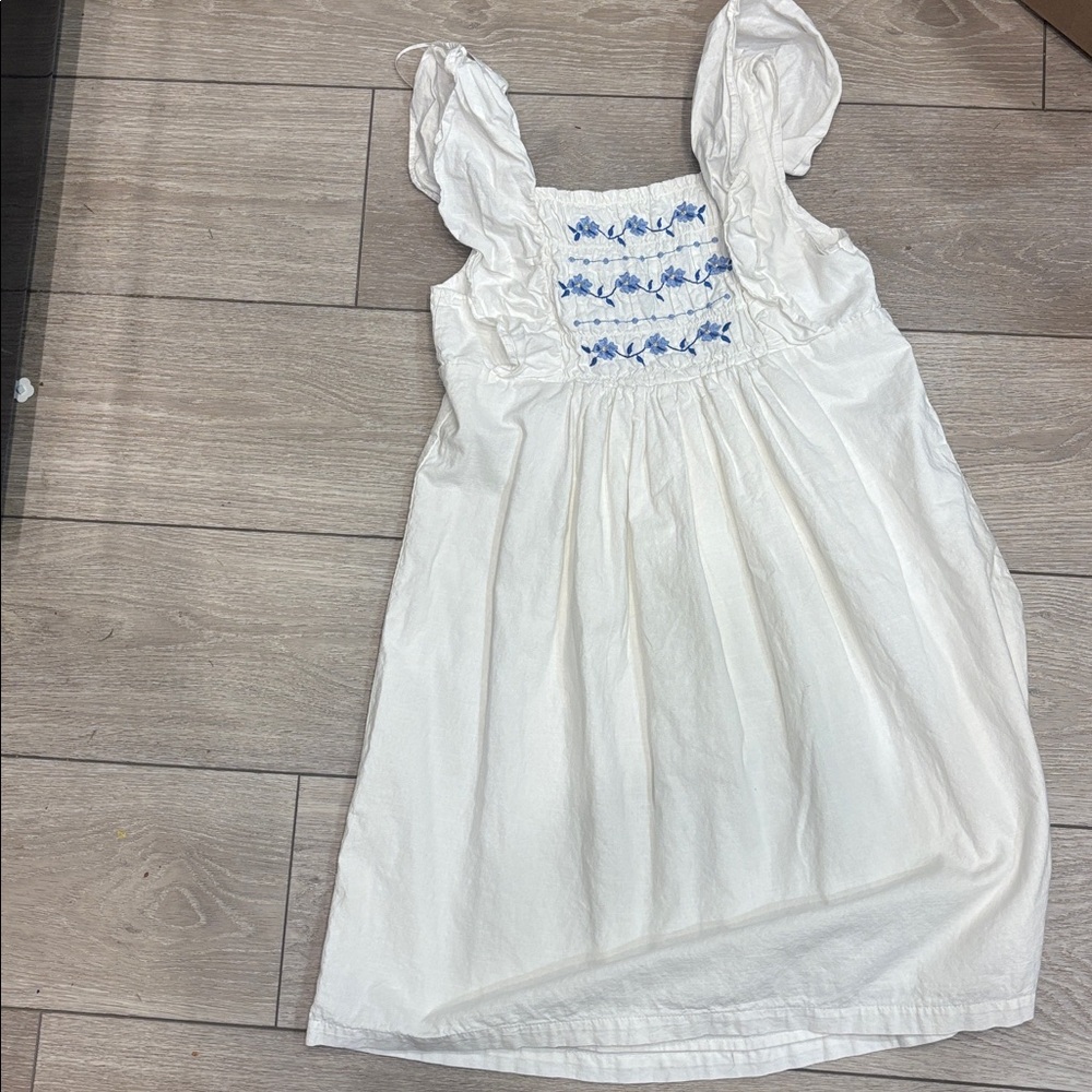 H&M Classic White dress 9-10 years